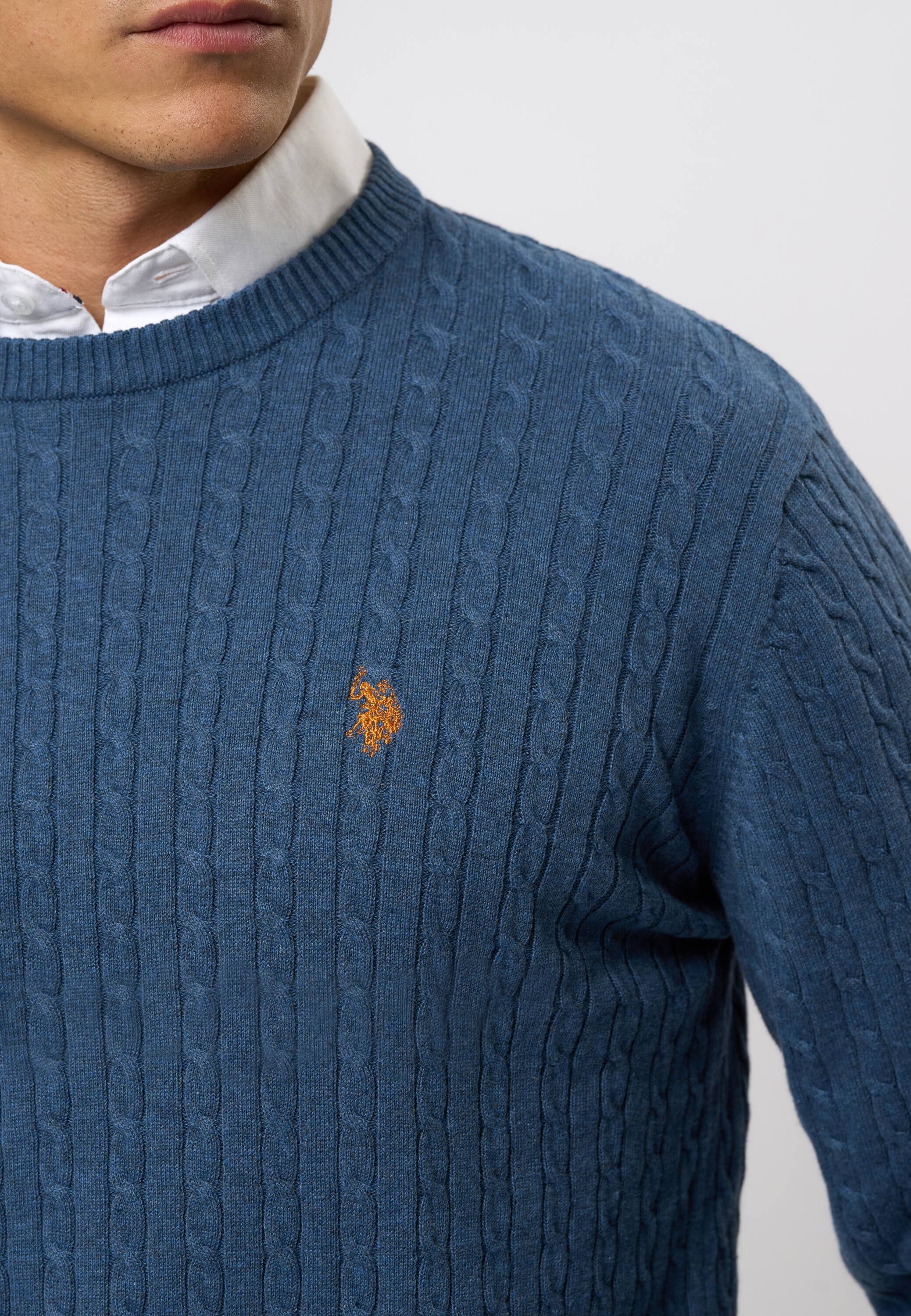 MADS REG COT USPA M KNIT