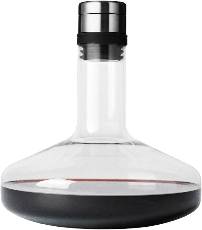 Wine Breather, Deluxe, Clear/Steel