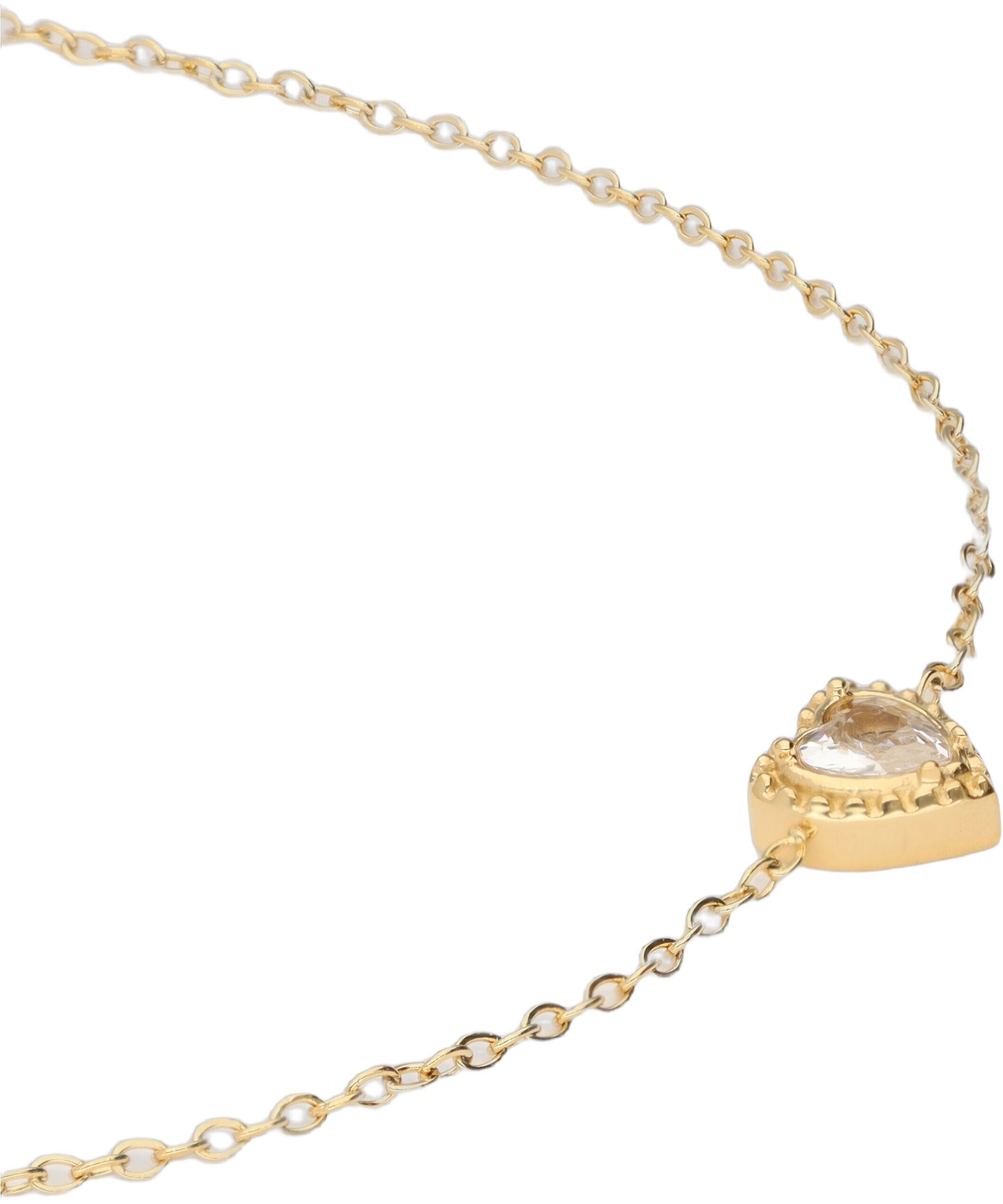 Bracelet rhinestone heart