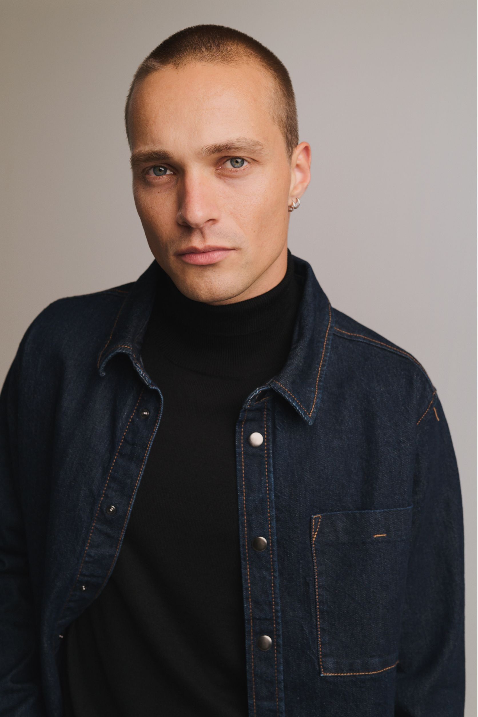 Domenic 5 Denim skjorte - GOTS