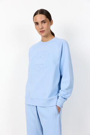 LR-NUKA 11 Sweatshirt Lysebl&aring;