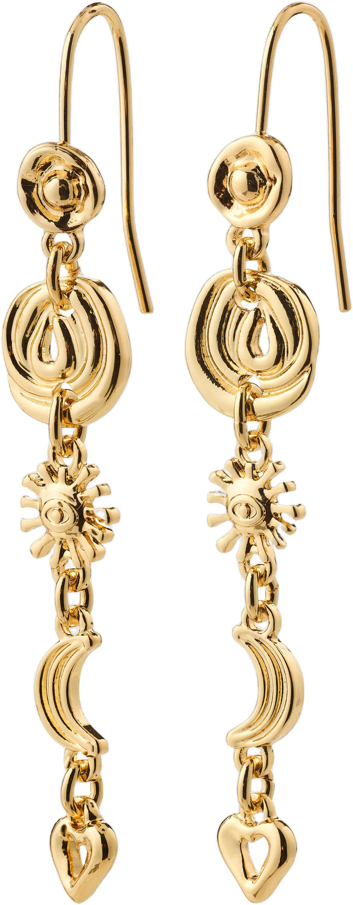 MISHA earrings gold-plated
