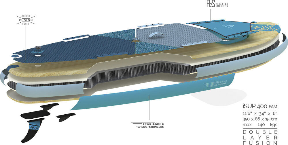 iSUP 400 FAM Stand-Up-Paddleboard