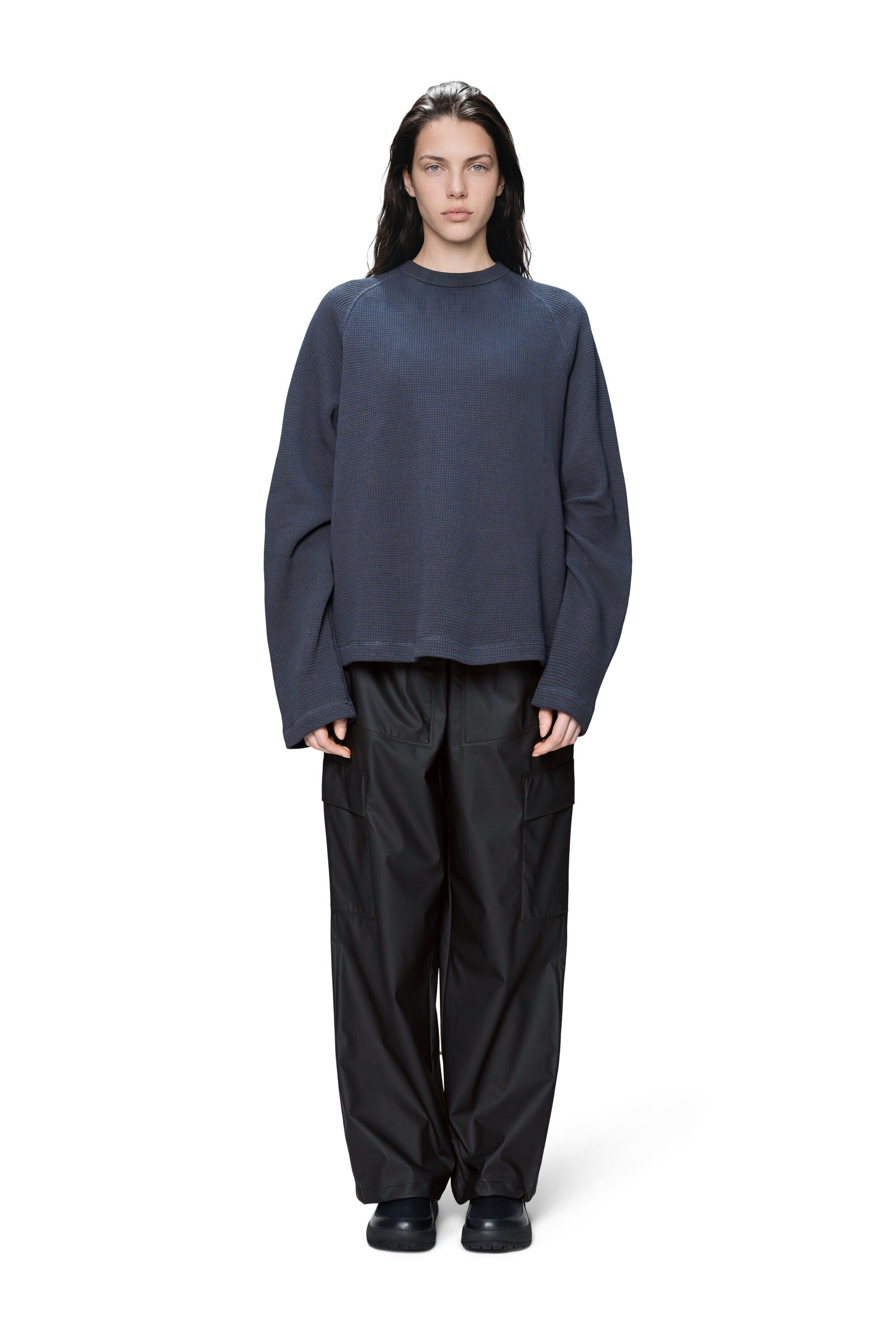 Waffle Long Sleeve T-Shirt Rains