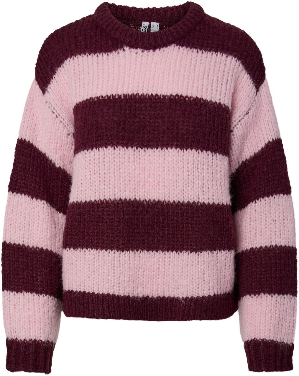 PCDORTHEA LS CHUNKY KNIT NOOS BC