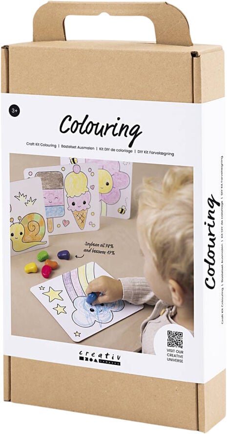 DIY Kit Farvelægning, Tegneplade