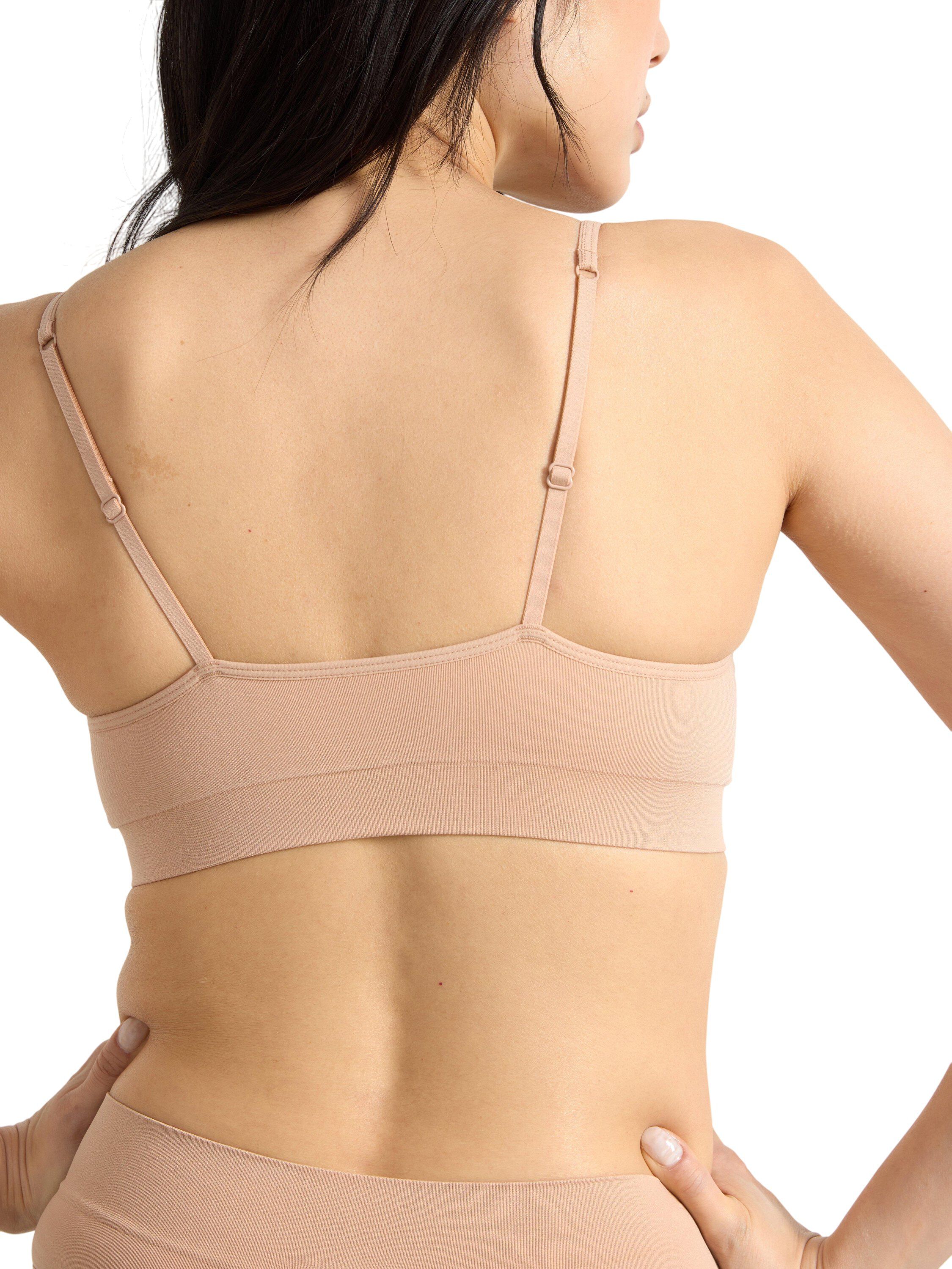 Comfy soft bra with thin, removable