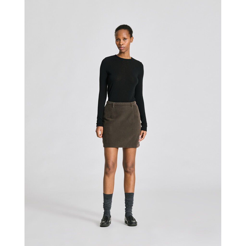 Natacha Cotton Corduroy Skirt