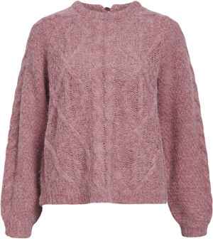 OBJSMILLA KNIT RE L/S PULLOVER CC1