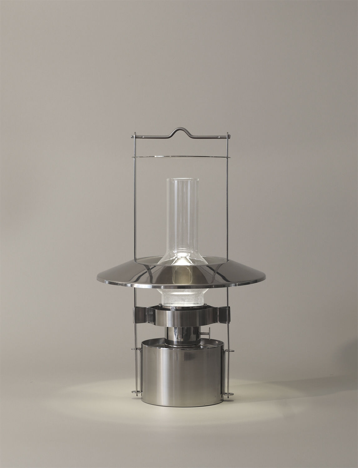 EM portable LED skibslampe H 43 cm steel