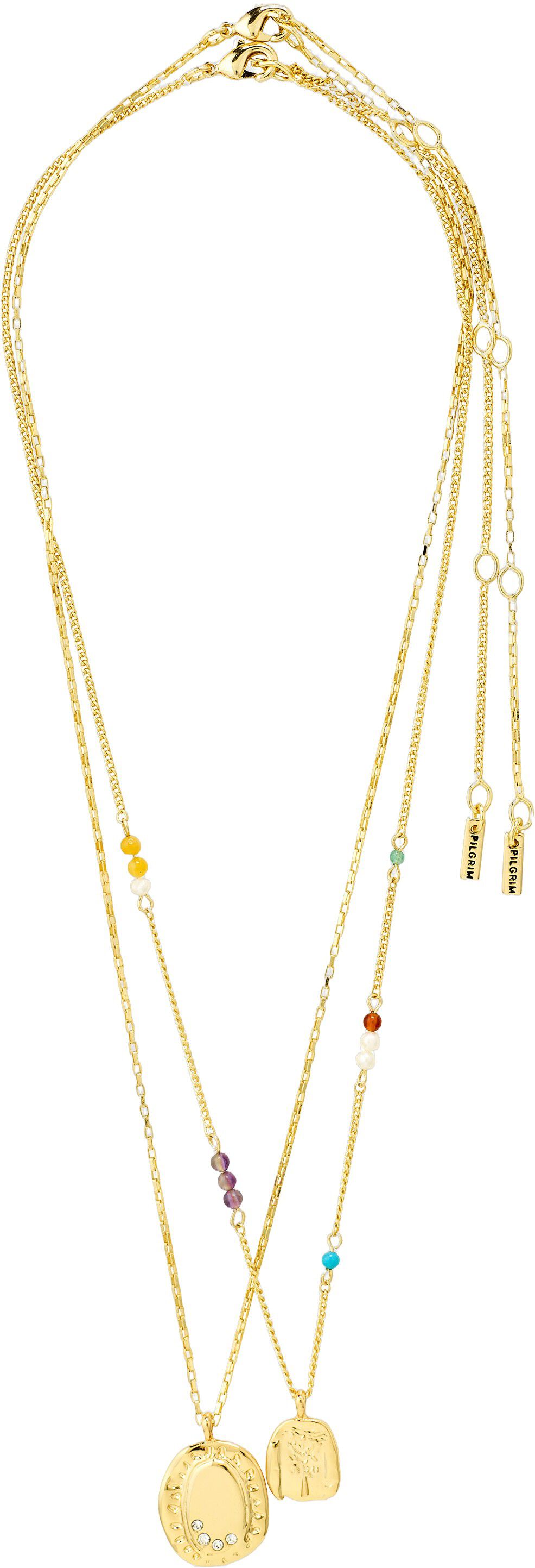 HERE necklace gold-plated