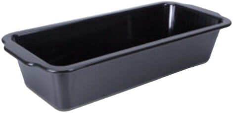 Br&oslash;dform EMALJE 35 x 14,5 cm / H 8 cm sort
