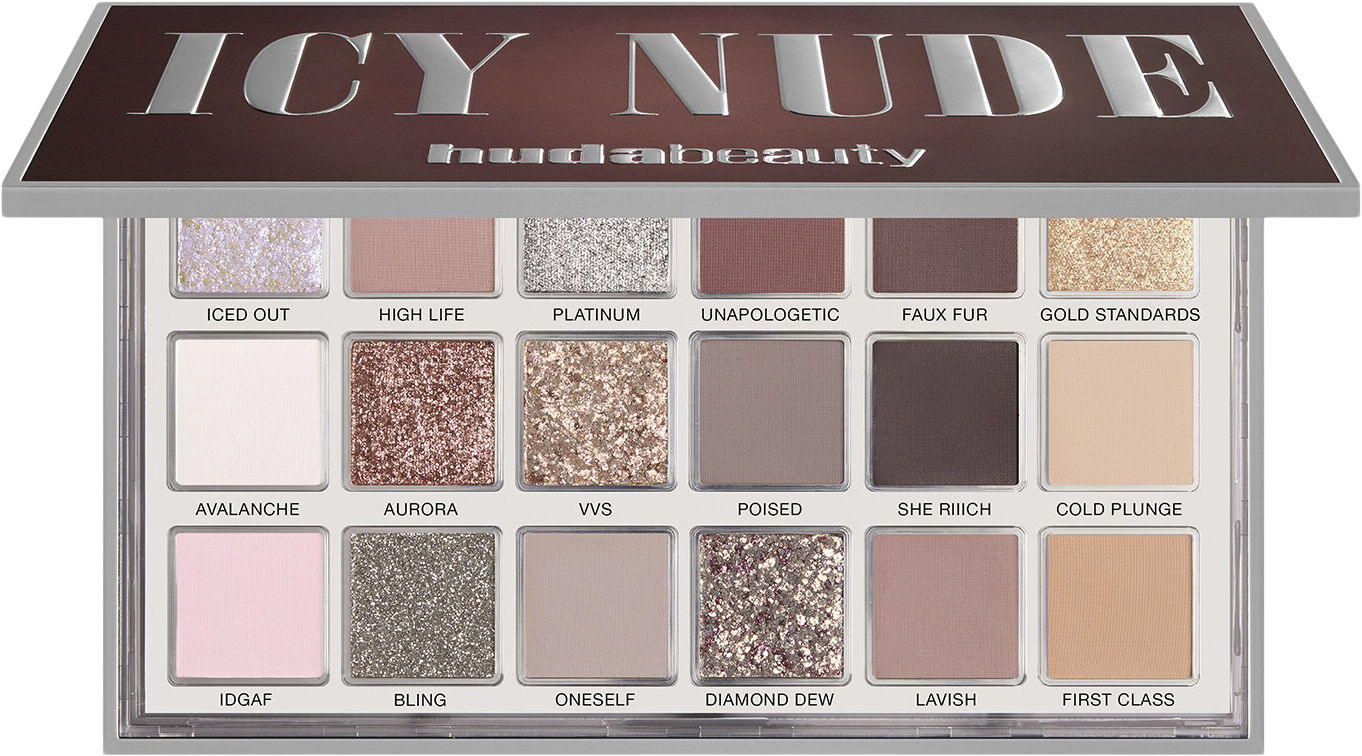 Icy Nude Eyeshadow Palette - &Oslash;jenskyggepalette