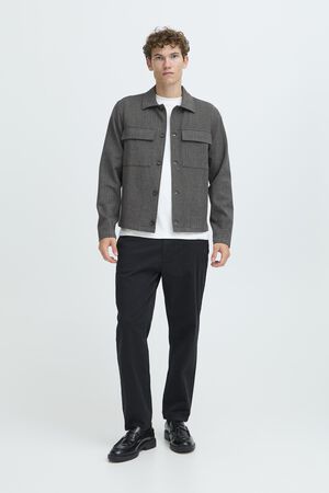 CFELLIS 0229 striped shacket