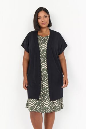 Curvy WA-SABINA 44 Cardigan Sort