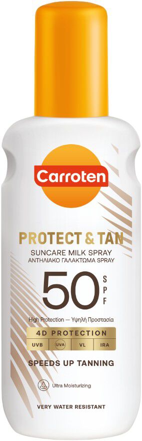 Carroten Protect & Tan Body Milk Spray SPF 50