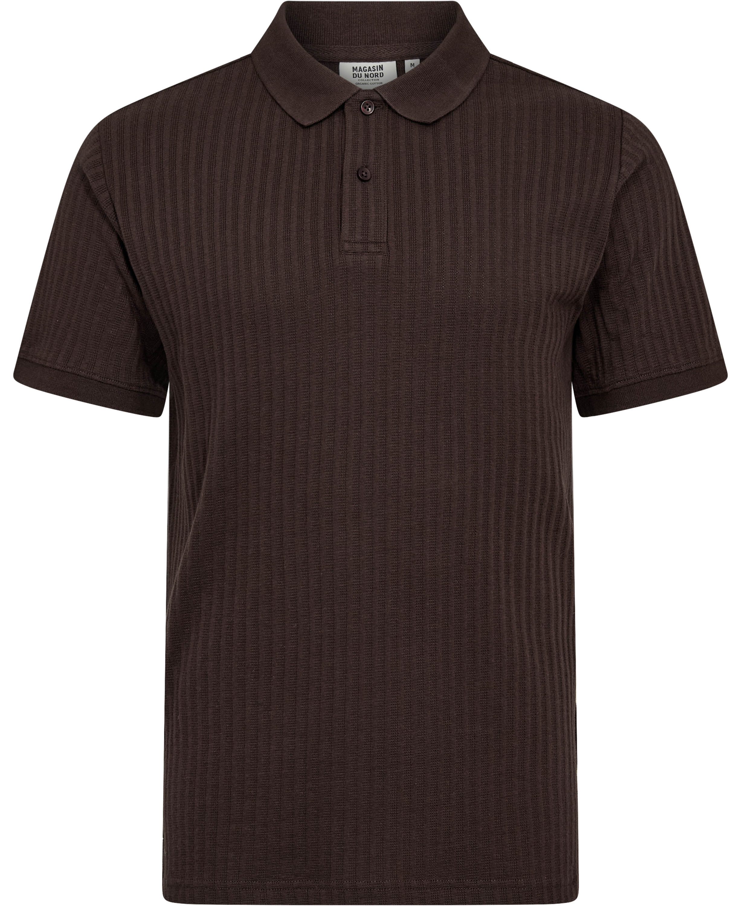 Harry textured polo GOTS