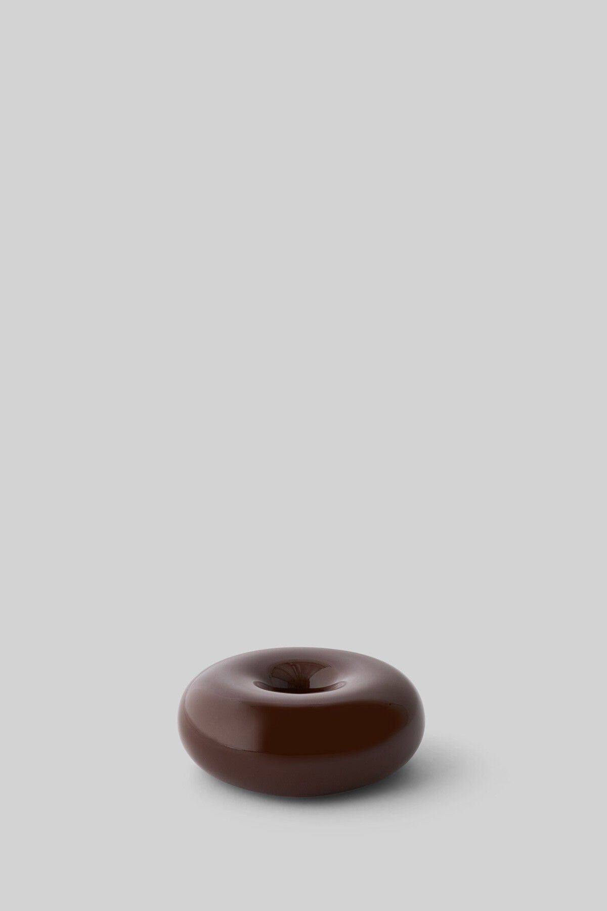 BOB CANDLE HOLDER, SMALL, BROWN
