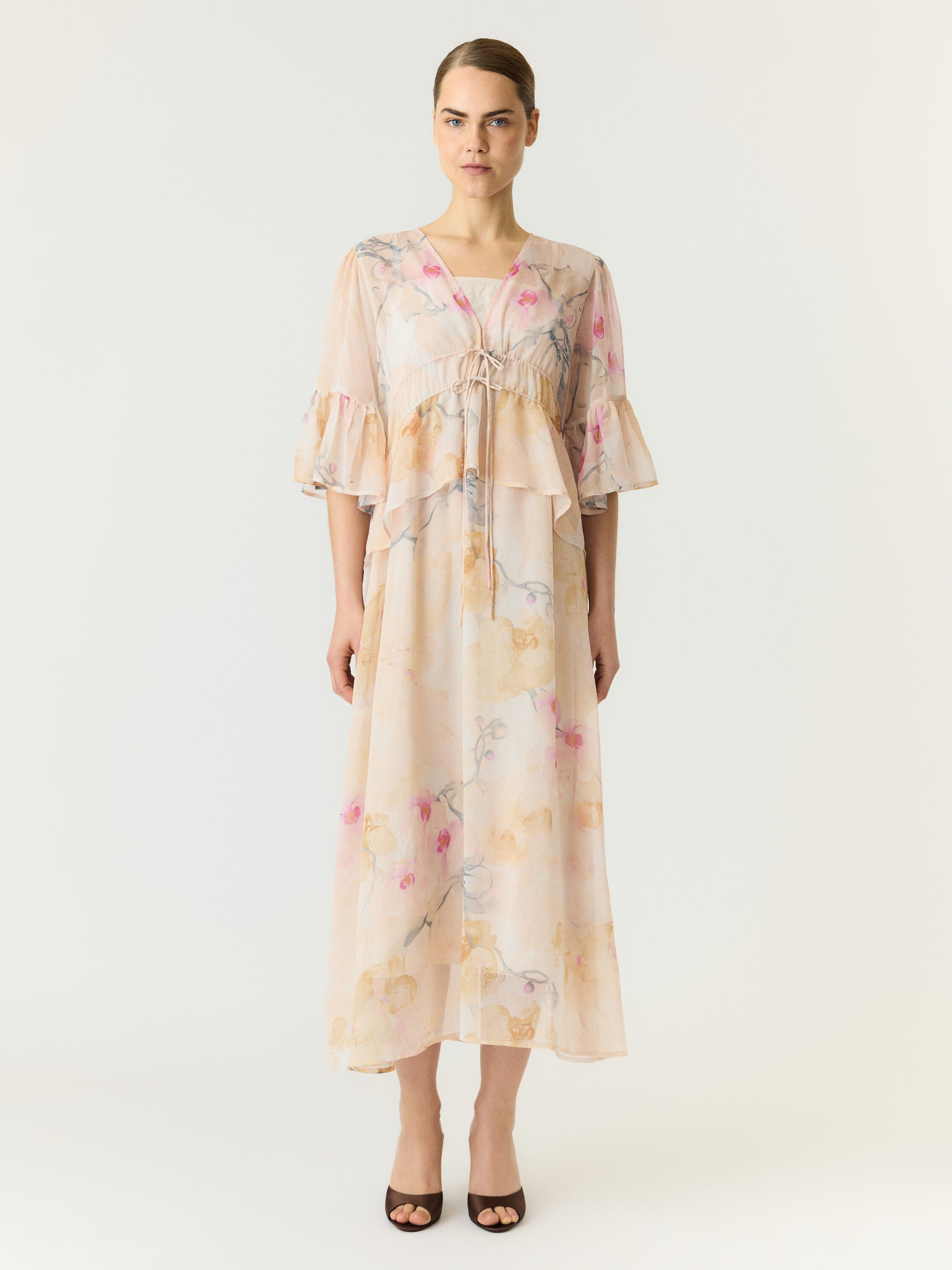 YASBLOMINA 2/4 ANKLE DRESS - SHOW