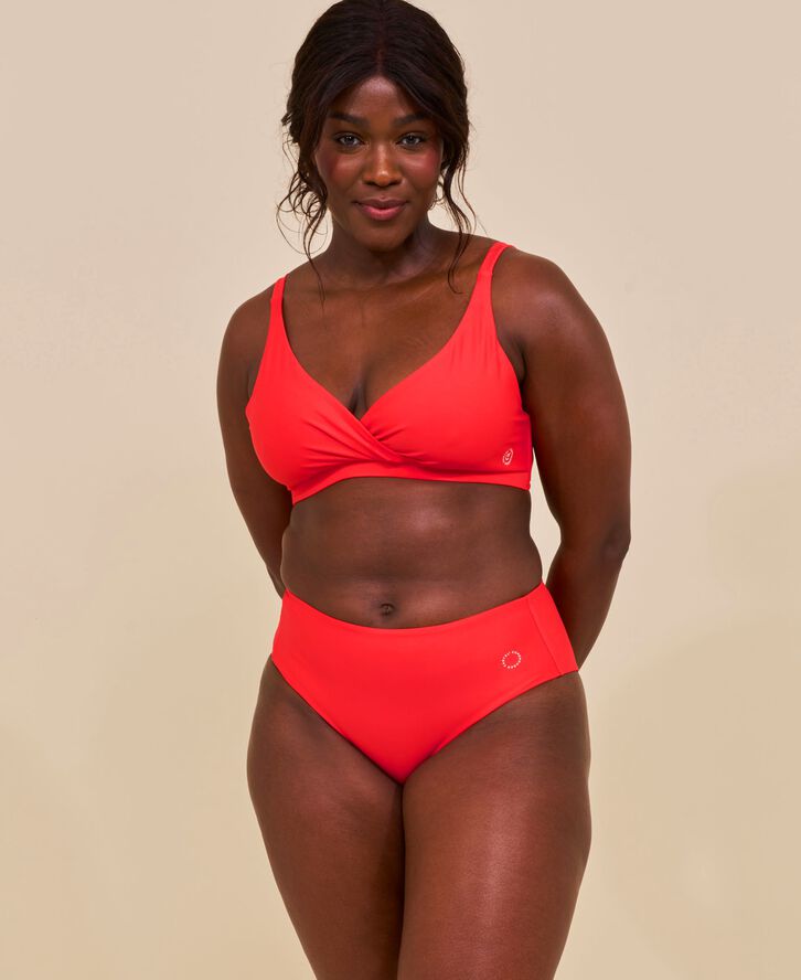 Ubud højtaljet bikini underdel - Teal