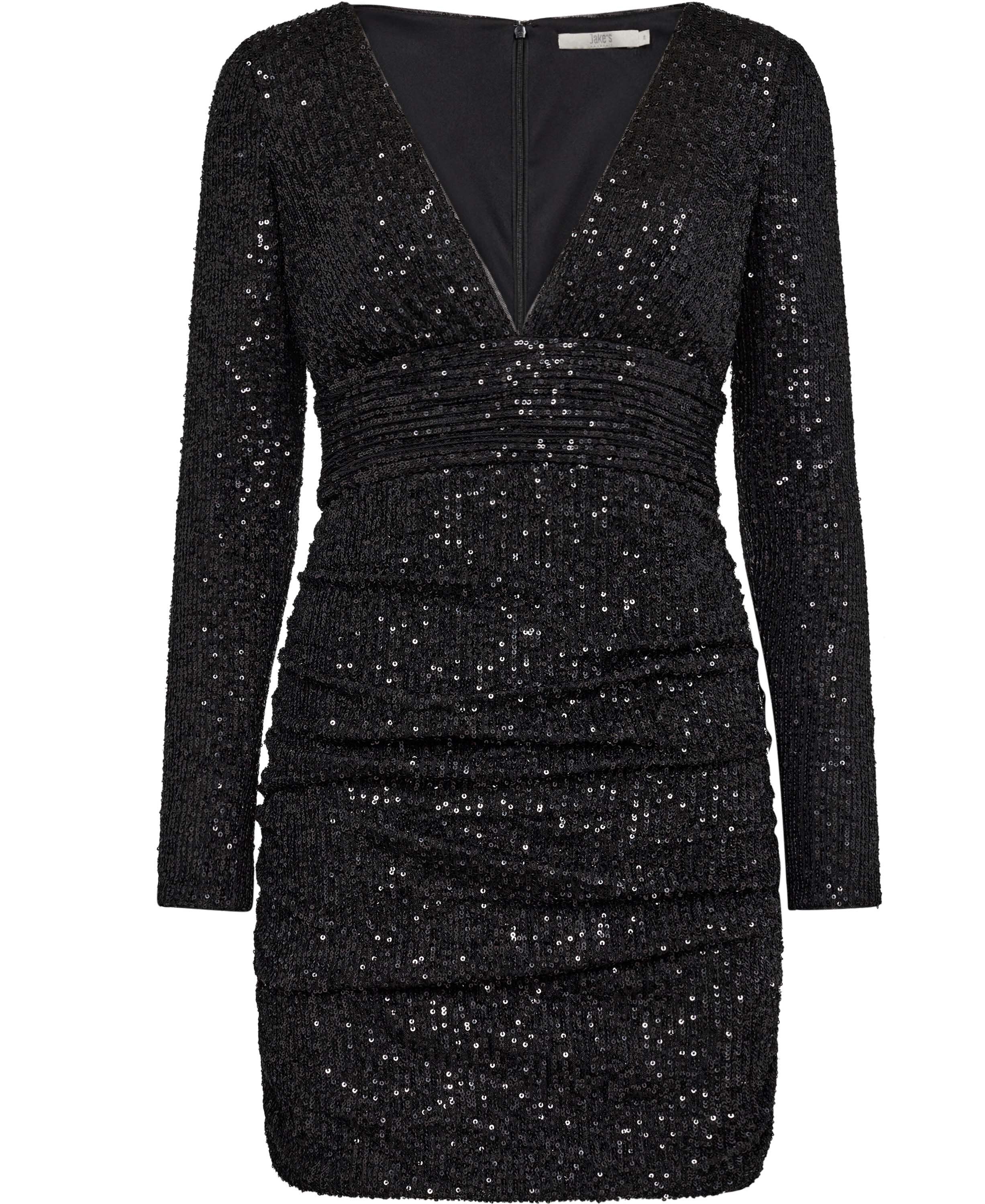 Kort kjole med pailletter