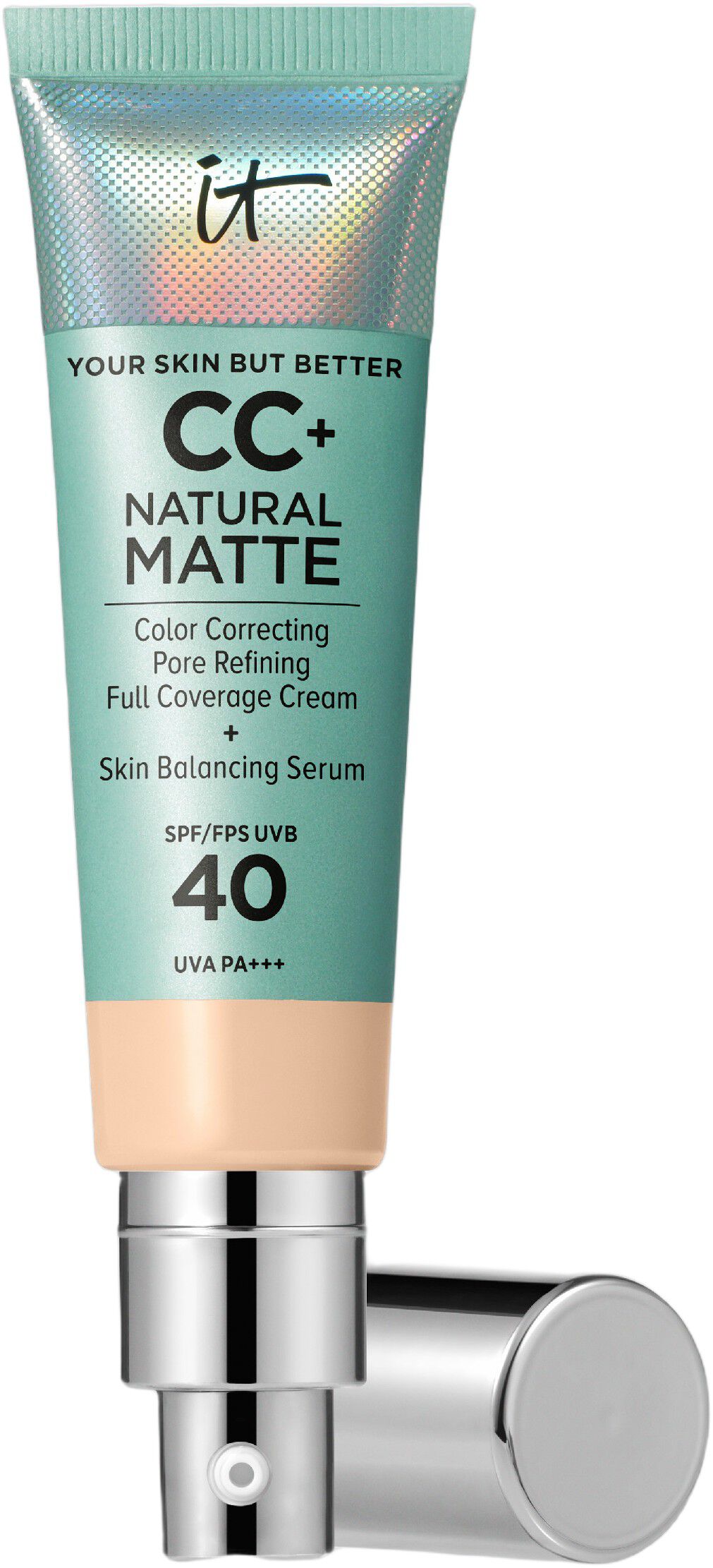 CC+ Cream Natural Matte Foundation with SPF 40