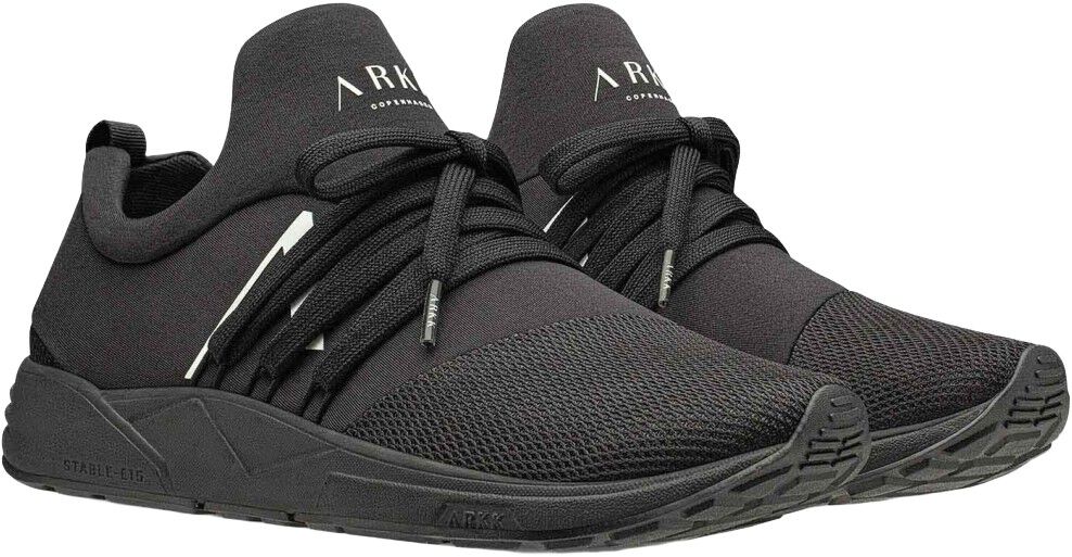 Raven Mesh All Black White