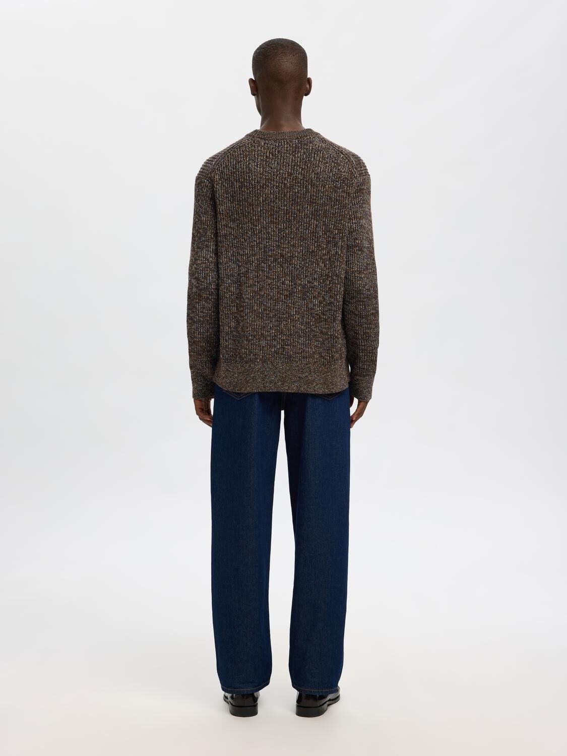 SLHTILUM LS KNIT RELAXED CREW NECK