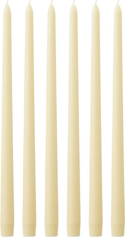 Spire Smooth Tapered Candle, H38, I