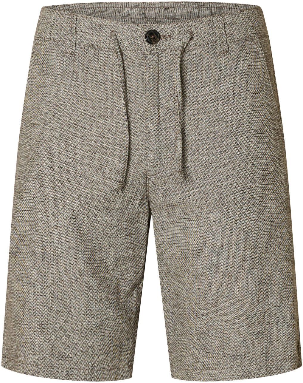 SLHREGULAR-BRODY LINEN BLD SHORTS N