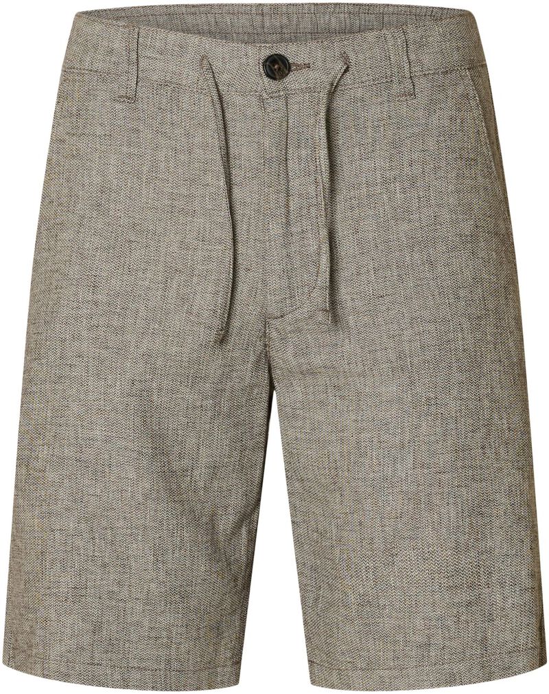Slhregular-Brody Linen Bld Shorts N