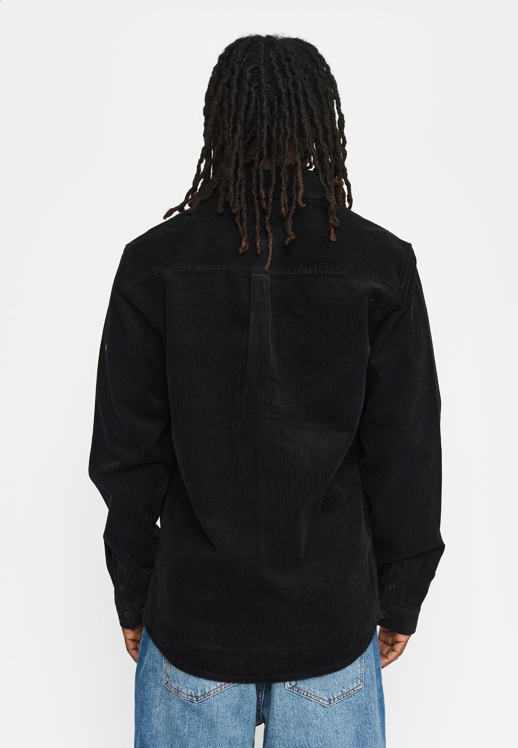 Corduroy overshirt with chestpockets