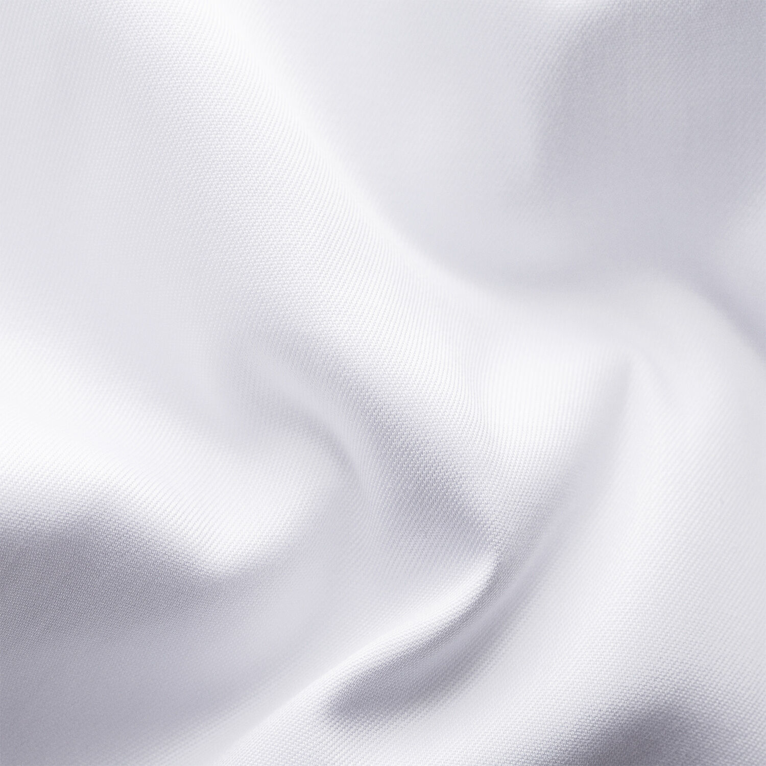 White Twill Shirt Grey Details - Contemporary Fit