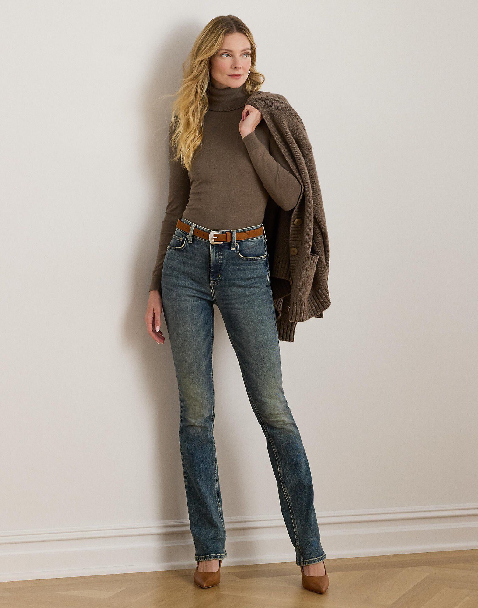 Silk-Blend Turtleneck Sweater
