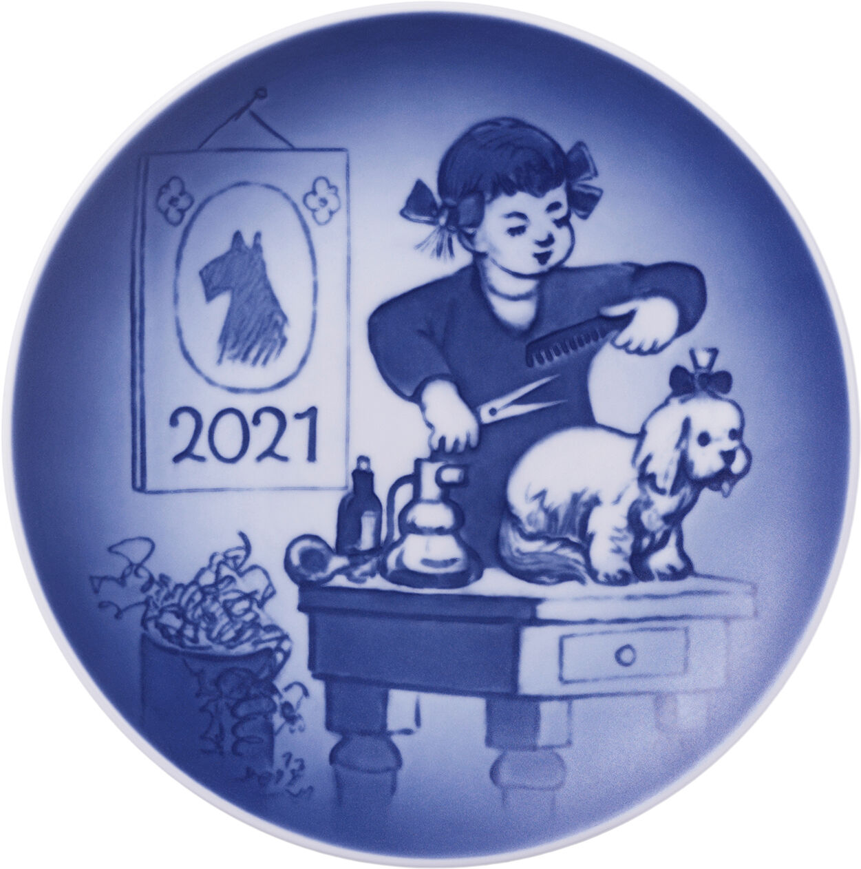 BING & GR&Oslash;NDAHL SAMLERARTIKLER 2021 B&G B&oslash;rnenes Dag platte: Den lille