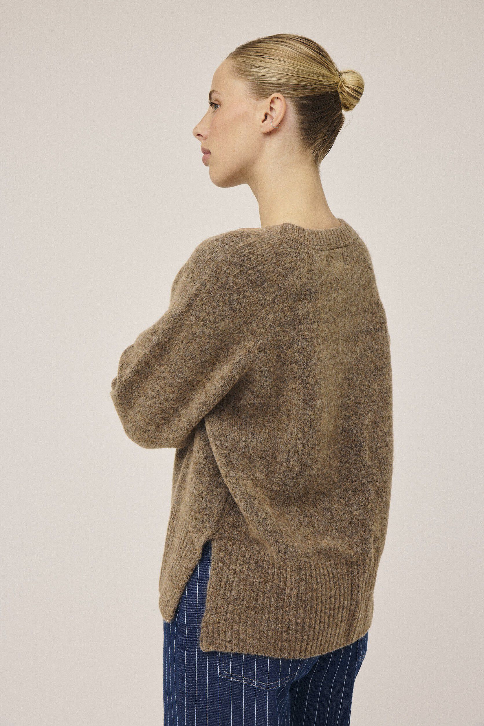 Mai 1 Striksweater - Mohairmix - RWS
