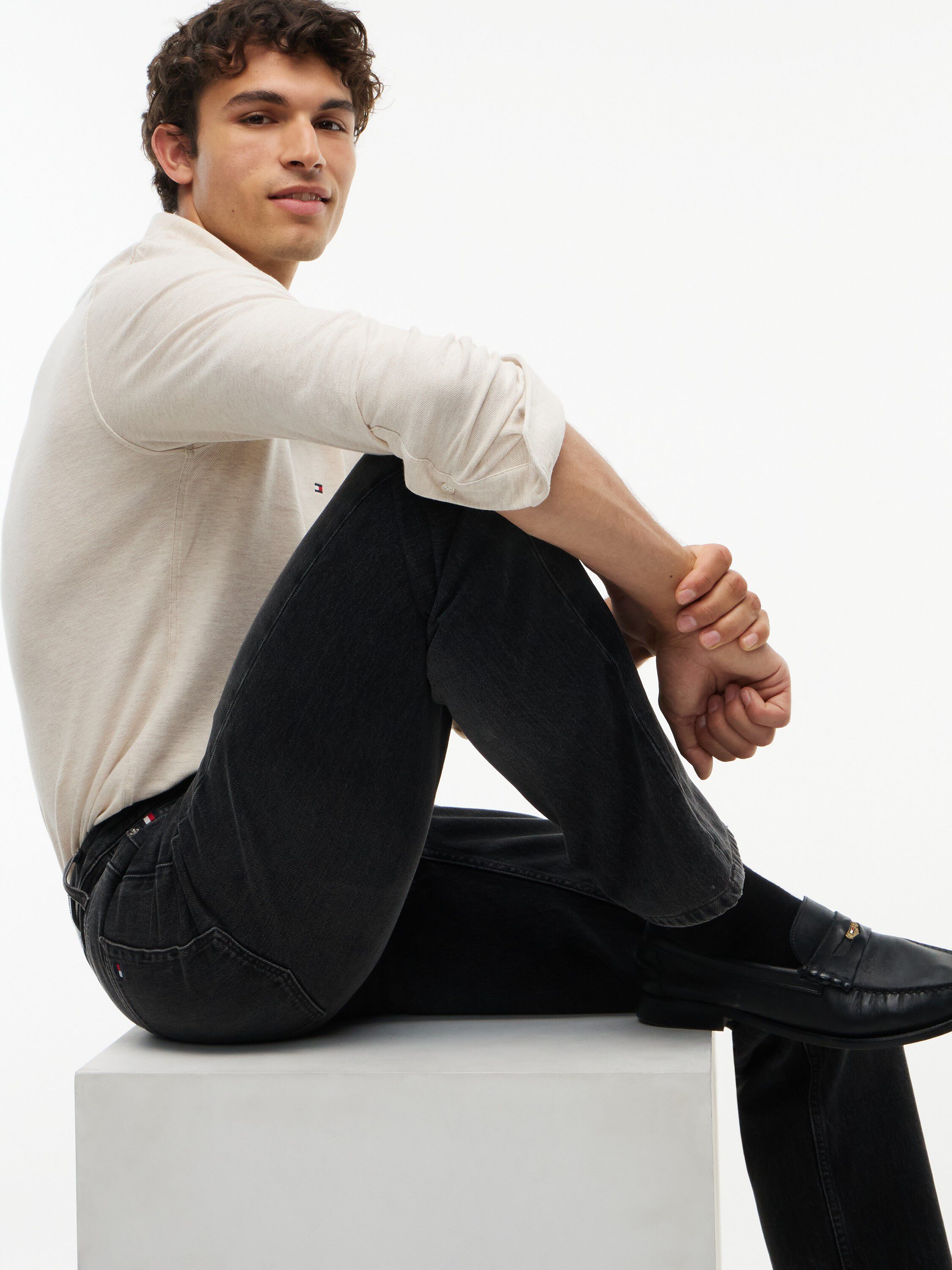 Dover Regular Straight Whiskered Jeans
