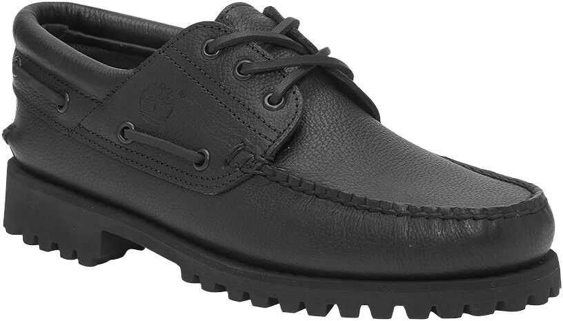 AUTH BOAT SHOE BLACK, Wide