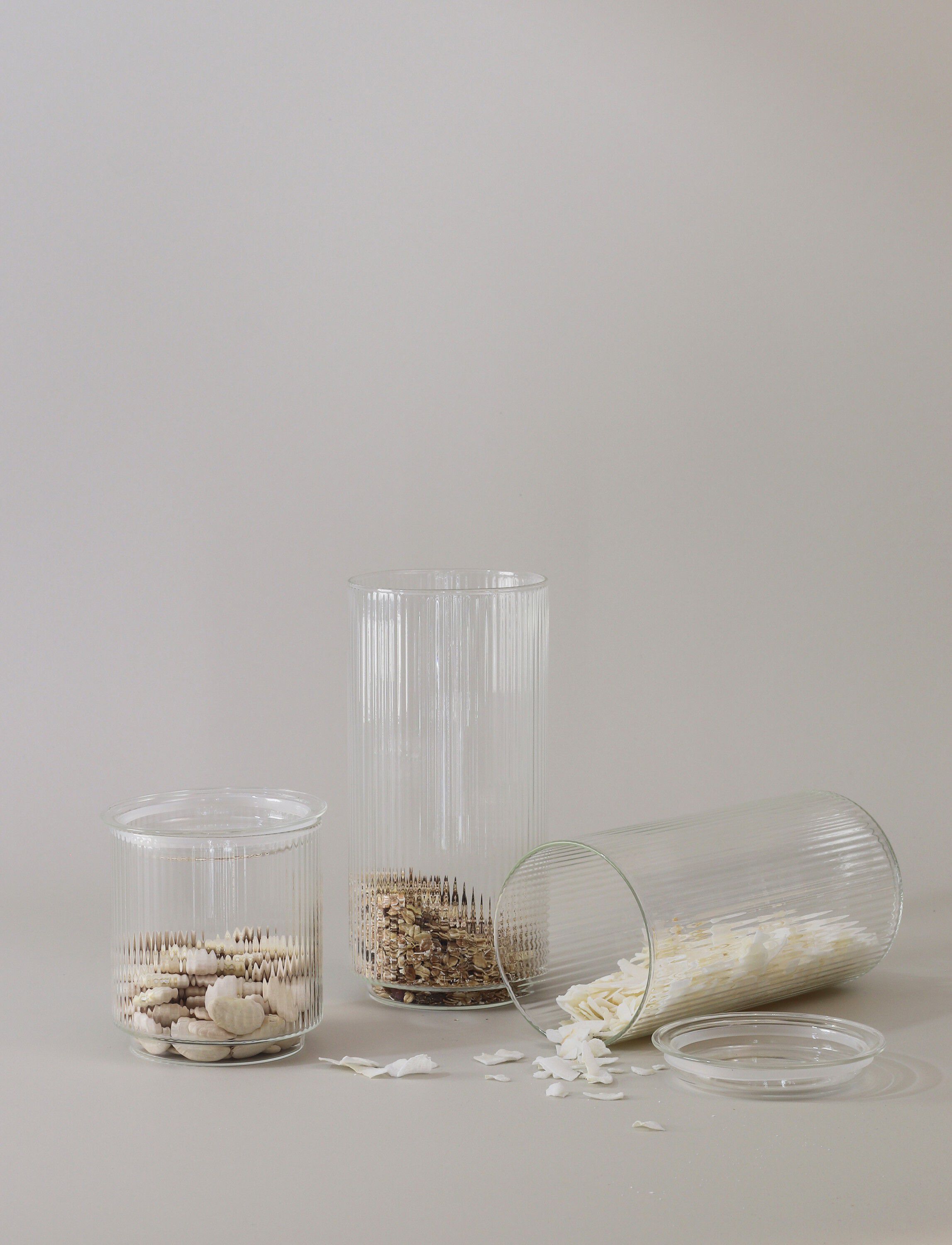 Pilastro opbevaringskrukke 0.6 l. clear