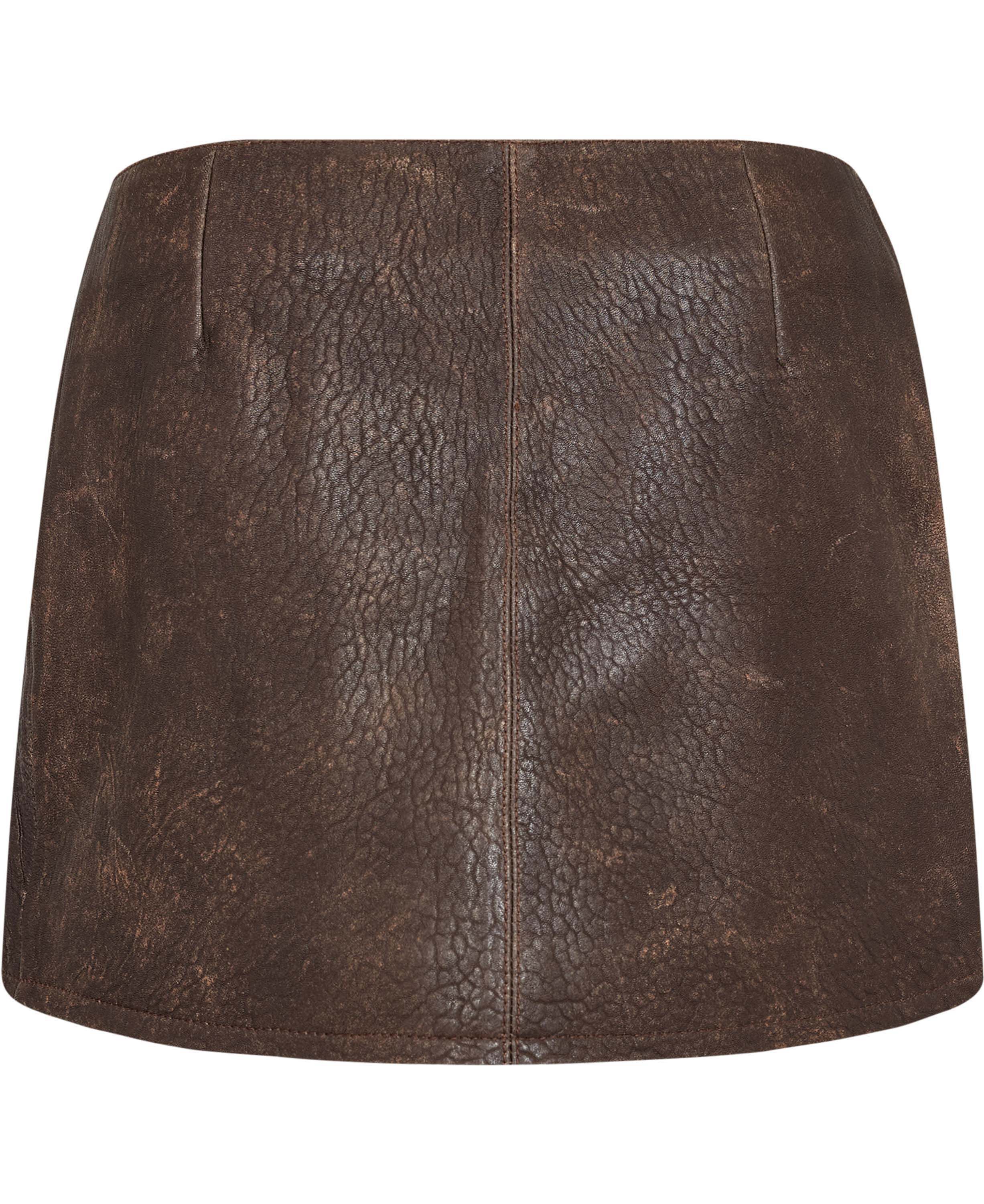 Rock Leather Skirt