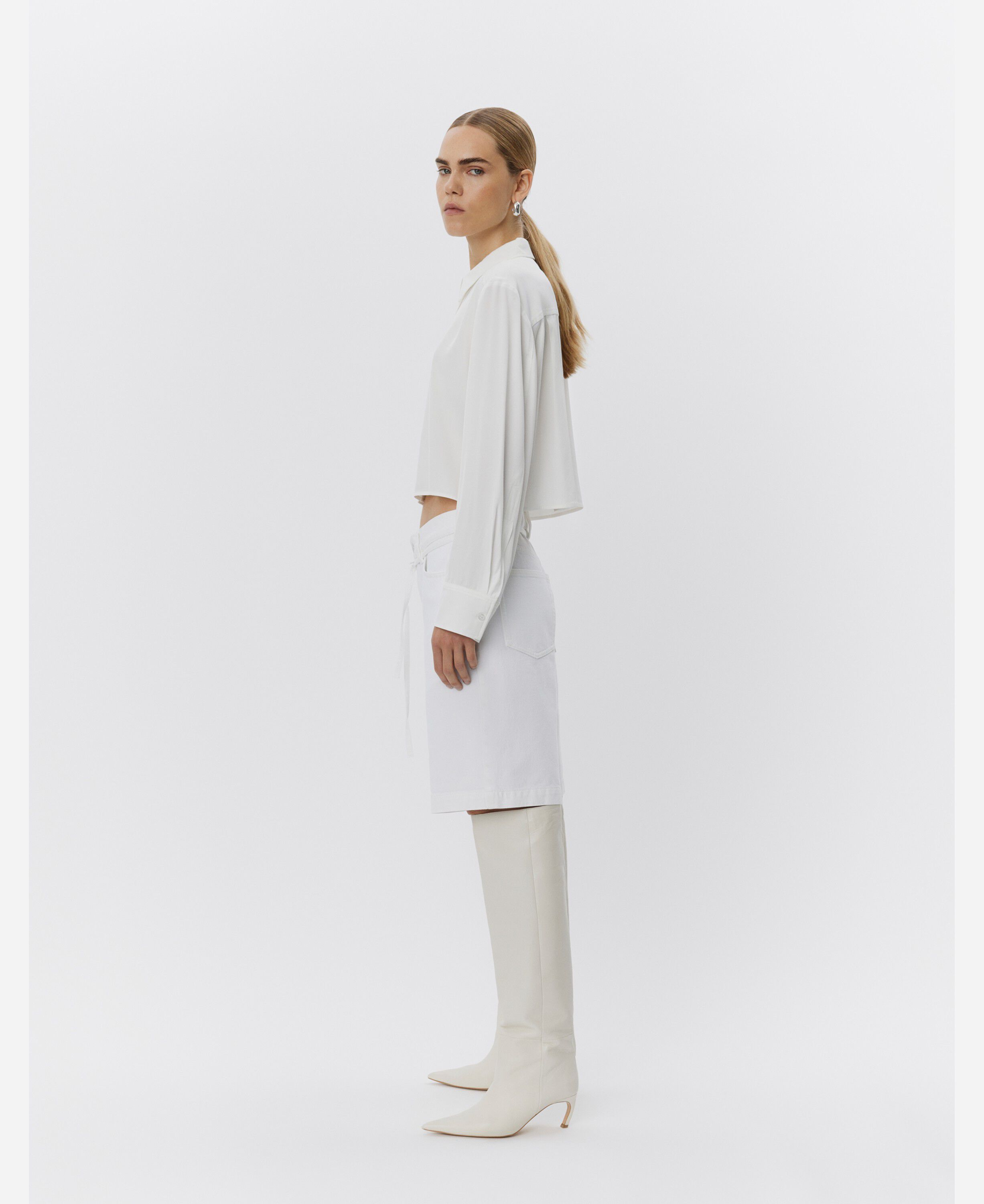 Elijah Shorts  Winter White Denim