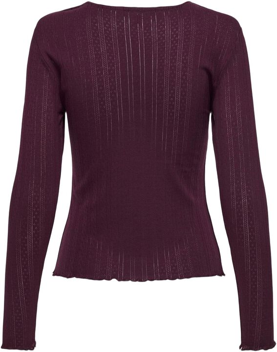 ONLCARLOTTA L/S TOP NOOS JRS