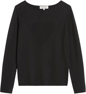 Pullover, longsleeve, boat neck