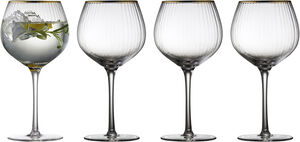 Gin & tonic glas Palermo Gold 65cl 4stk