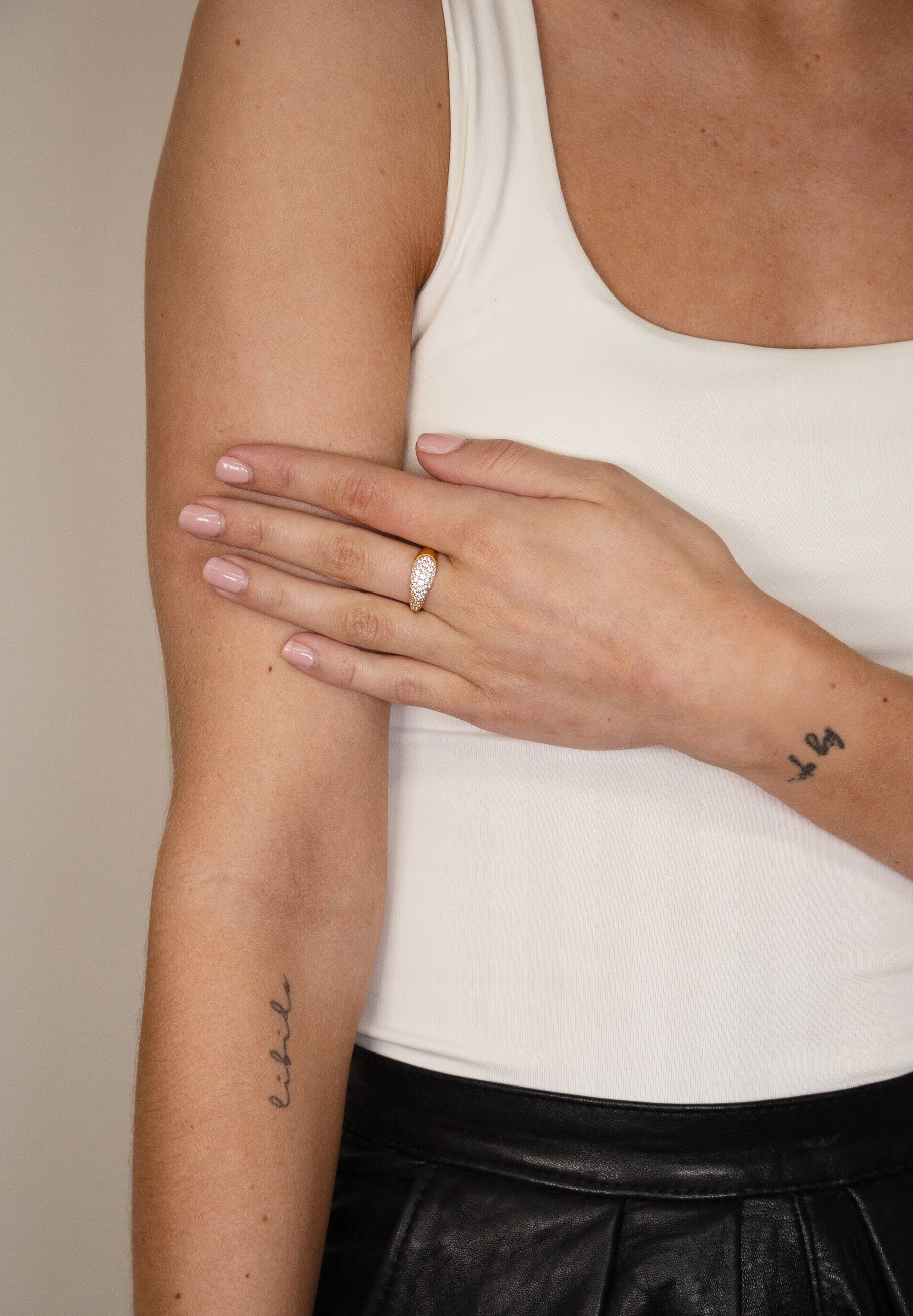 Ocean Flow Ring Sparkle