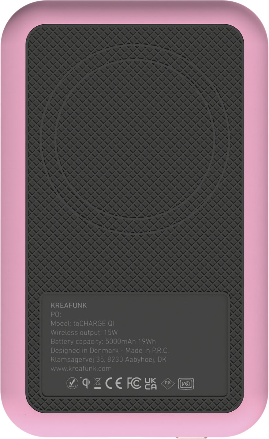 toCHARGE QI - Fresh Pink