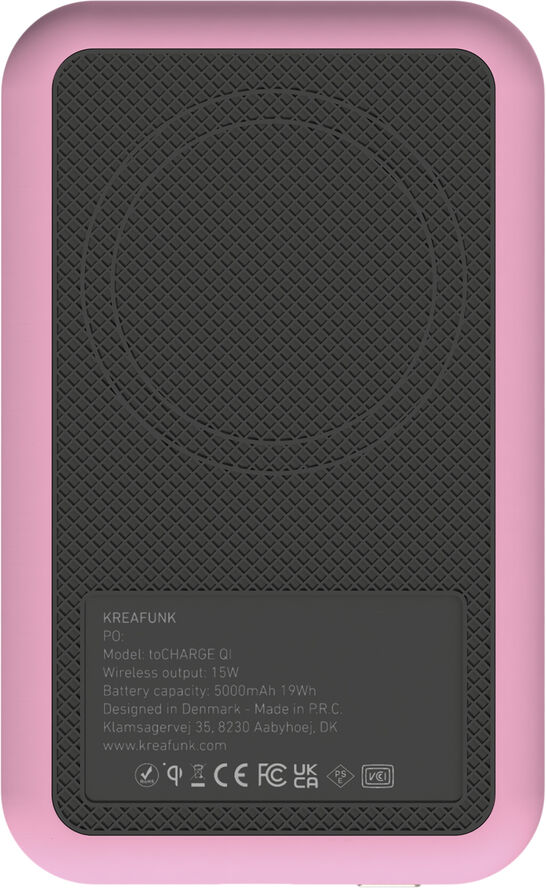 toCHARGE QI - Fresh Pink