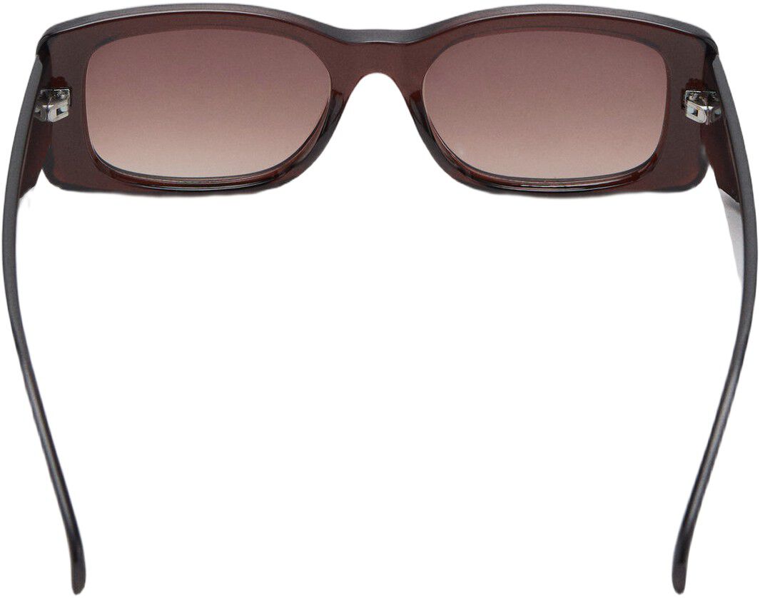 Rectangular-frame sunglasses