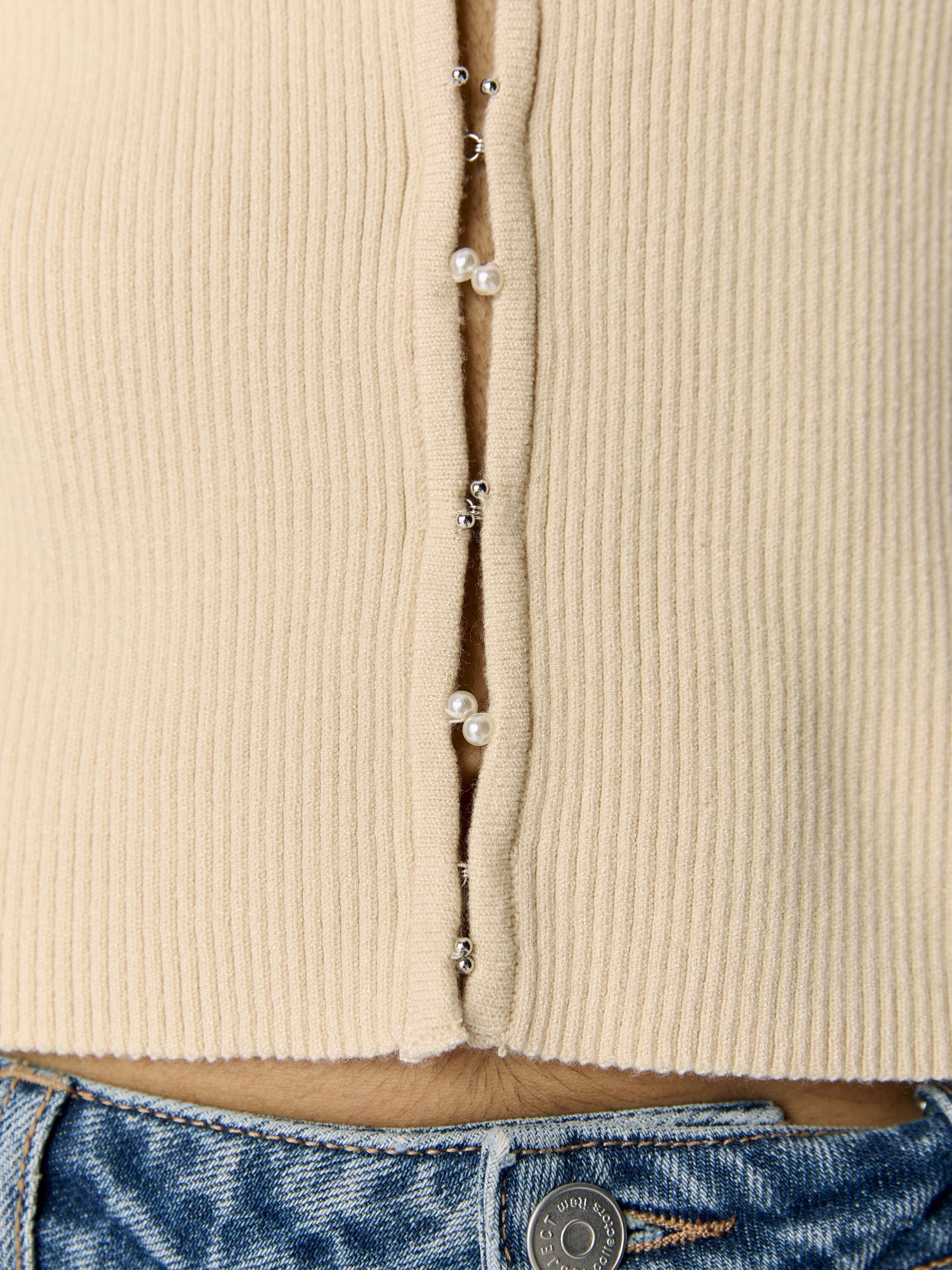 OBJCOSTICA L/S CARDIGAN KNIT 137