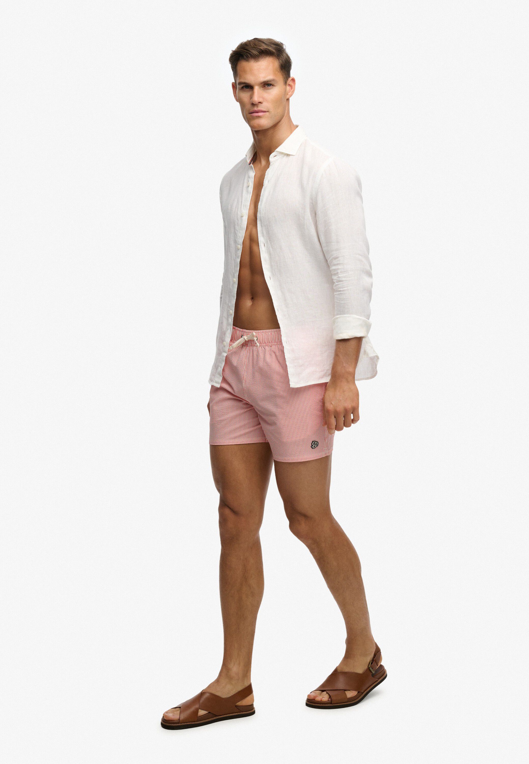 SEER SUCKER 15 SWIM SHORT